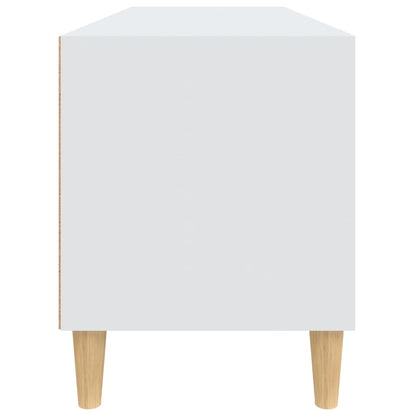 TV-Møbel Hvit TV-benk 100x34,5x44,5 cm
