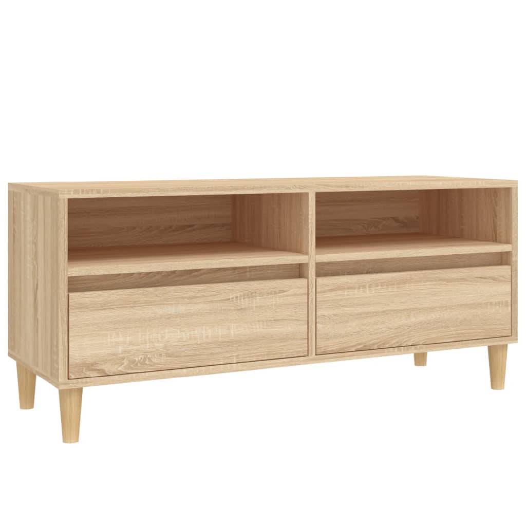 TV-Møbel Sonoma Eik TV-benk 100x34,5x44,5 cm