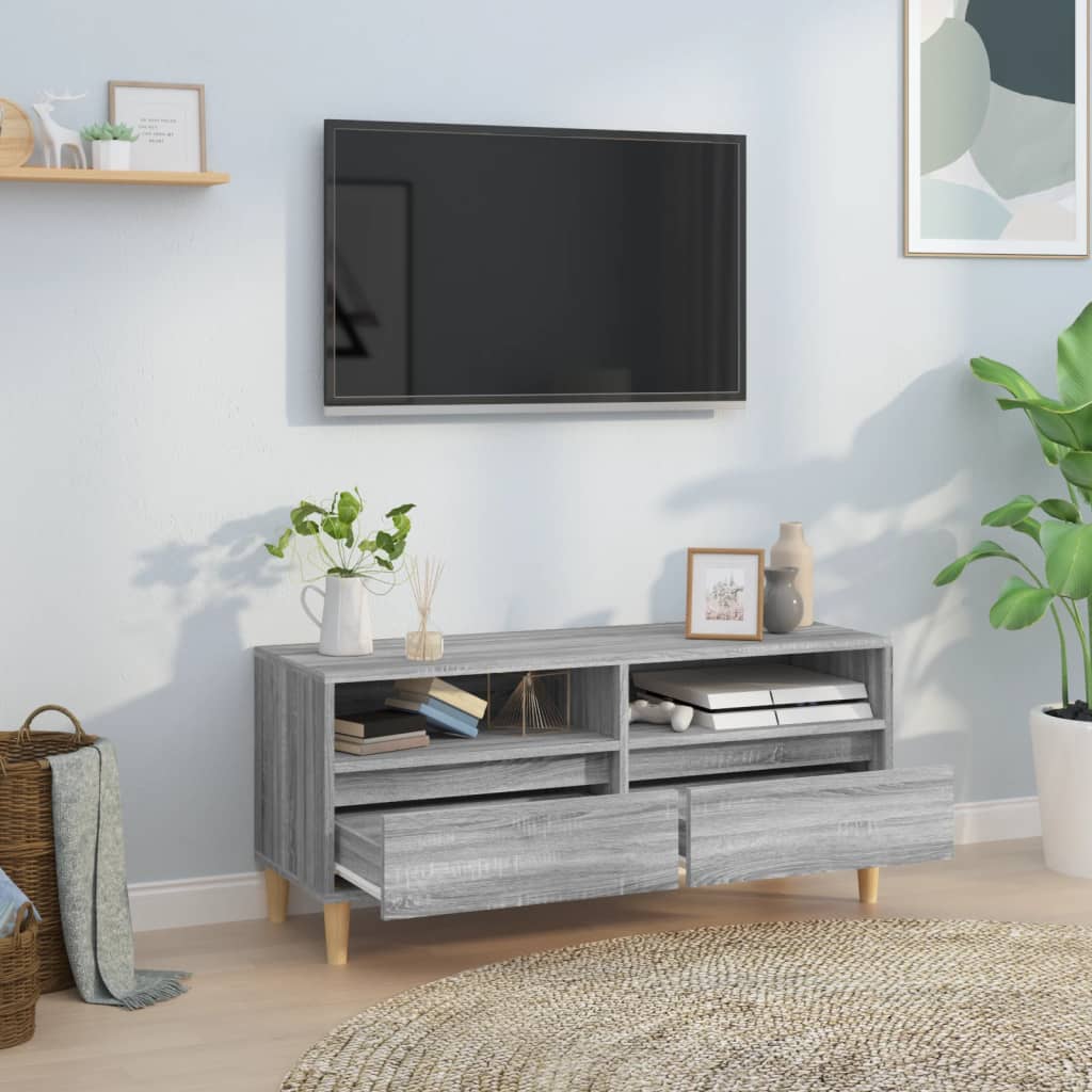 TV-Møbel Sonoma Grå TV-benk 100x34,5x44,5 cm