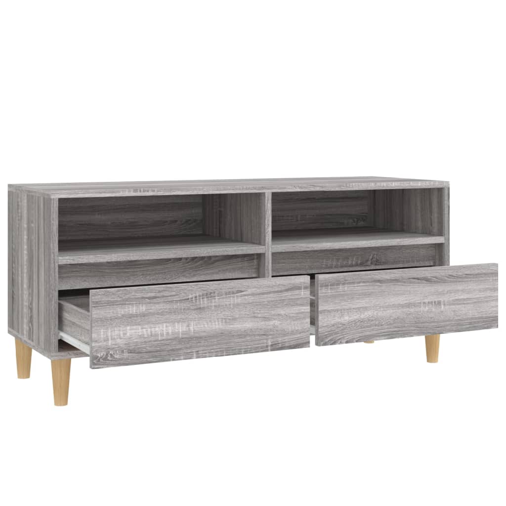 TV-Møbel Sonoma Grå TV-benk 100x34,5x44,5 cm