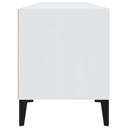 TV-Møbel Hvit TV-benk 100x34,5x44,5 cm