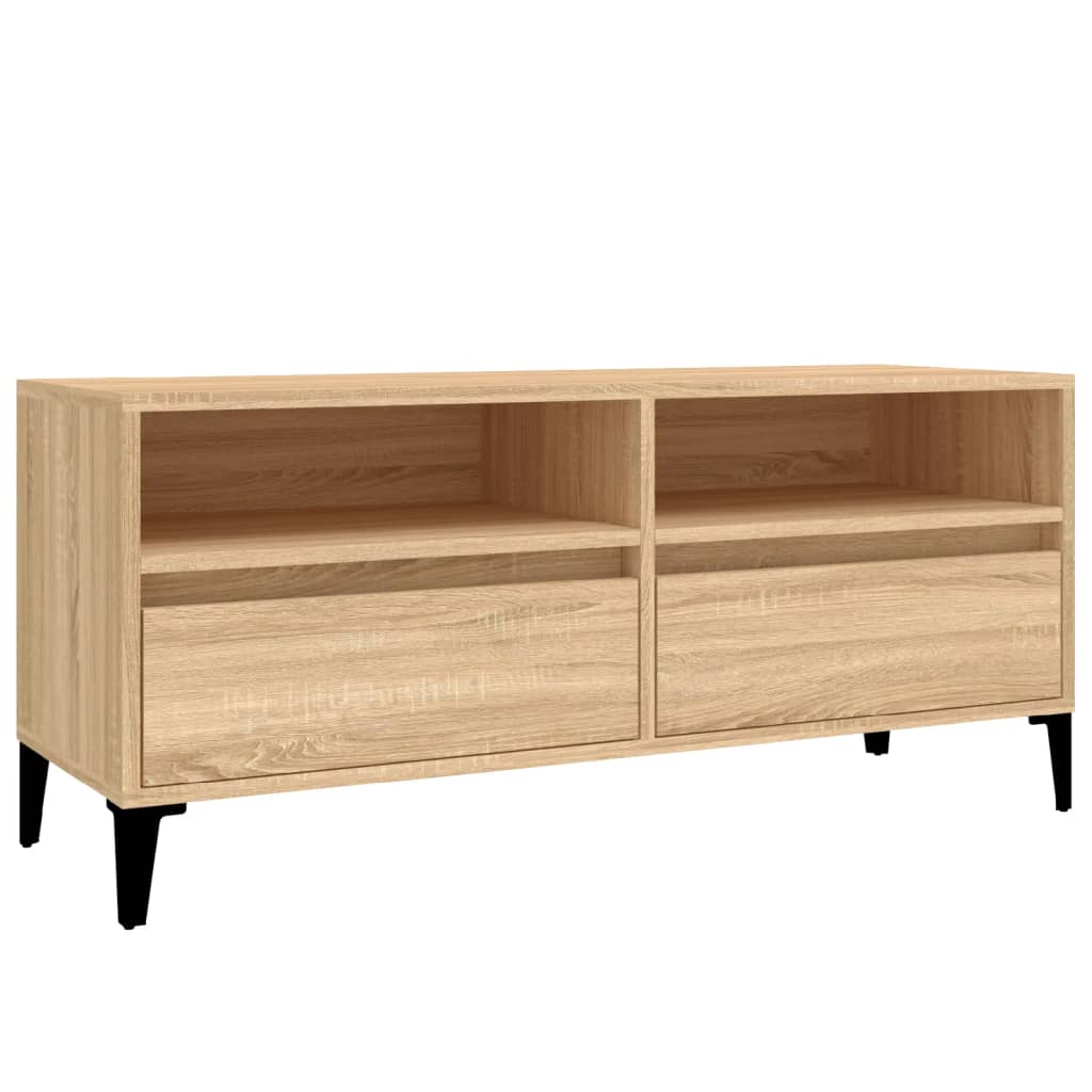TV-Møbel Sonoma Eik TV-benk 100x34,5x44,5 cm