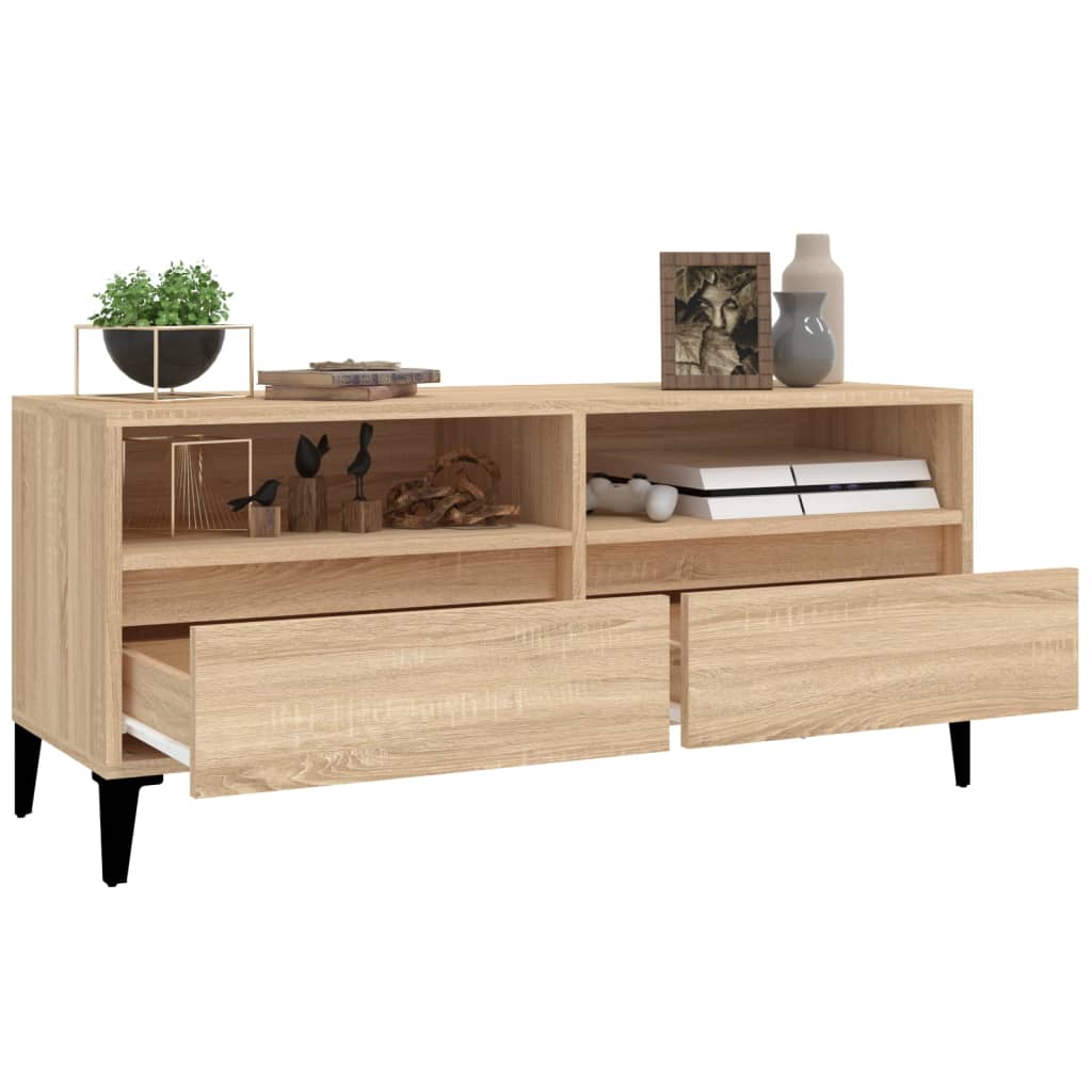 TV-Møbel Sonoma Eik TV-benk 100x34,5x44,5 cm