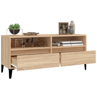 TV-Møbel Sonoma Eik TV-benk 100x34,5x44,5 cm