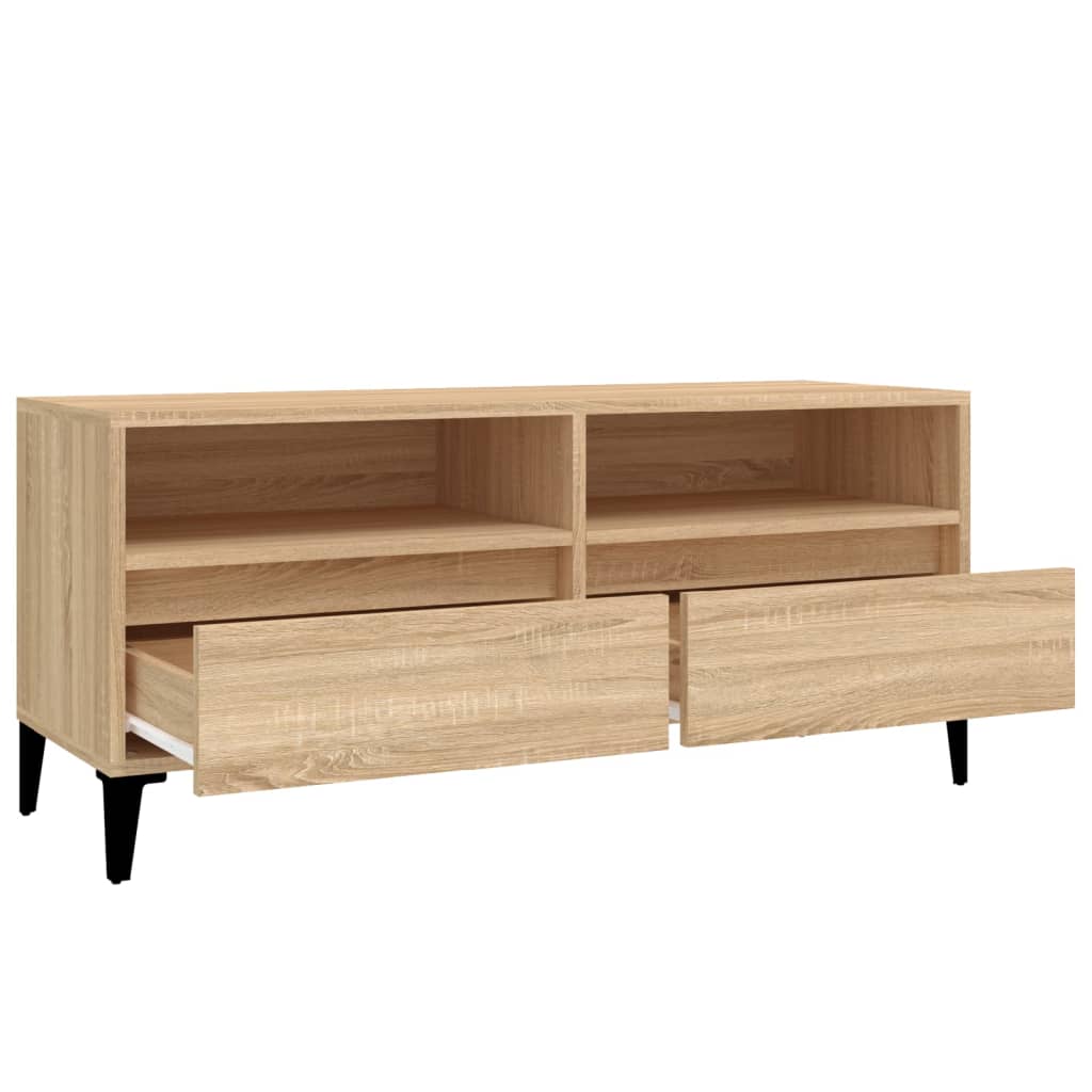 TV-Møbel Sonoma Eik TV-benk 100x34,5x44,5 cm