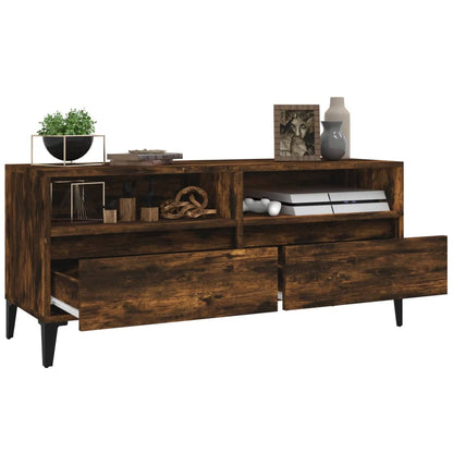 TV-Møbel Røkt Eik TV-benk 100x34,5x44,5 cm