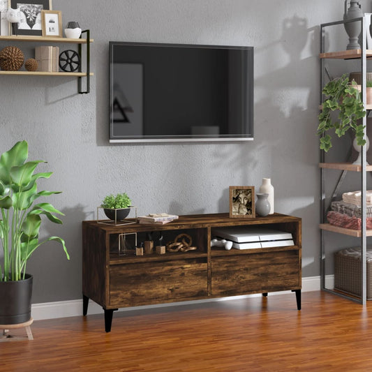 TV-Møbel Røkt Eik TV-benk 100x34,5x44,5 cm