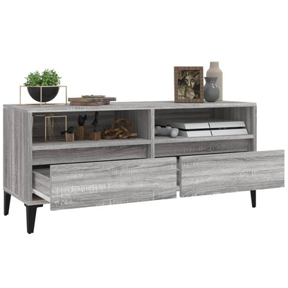 TV-Møbel Sonoma Grå TV-benk 100x34,5x44,5 cm