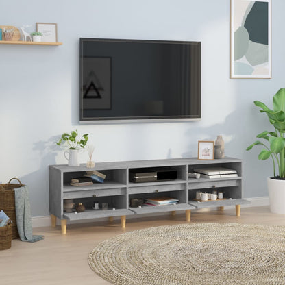 TV-Møbel Betonggrå TV-benk 150x30x44,5 cm
