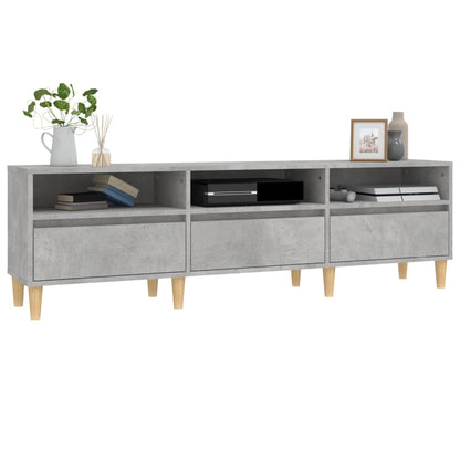 TV-Møbel Betonggrå TV-benk 150x30x44,5 cm