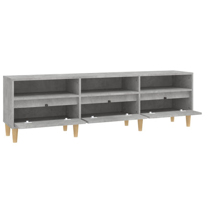 TV-Møbel Betonggrå TV-benk 150x30x44,5 cm