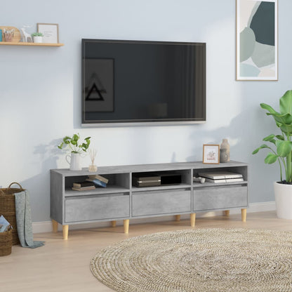 TV-Møbel Betonggrå TV-benk 150x30x44,5 cm