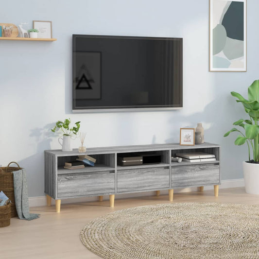 TV-Møbel Sonoma Grå TV-benk 150x30x44,5 cm