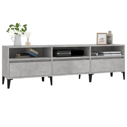 TV-Møbel Betonggrå TV-benk 150x30x44,5 cm