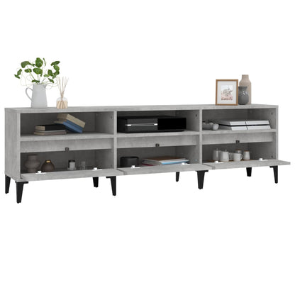 TV-Møbel Betonggrå TV-benk 150x30x44,5 cm