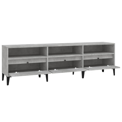 TV-Møbel Betonggrå TV-benk 150x30x44,5 cm