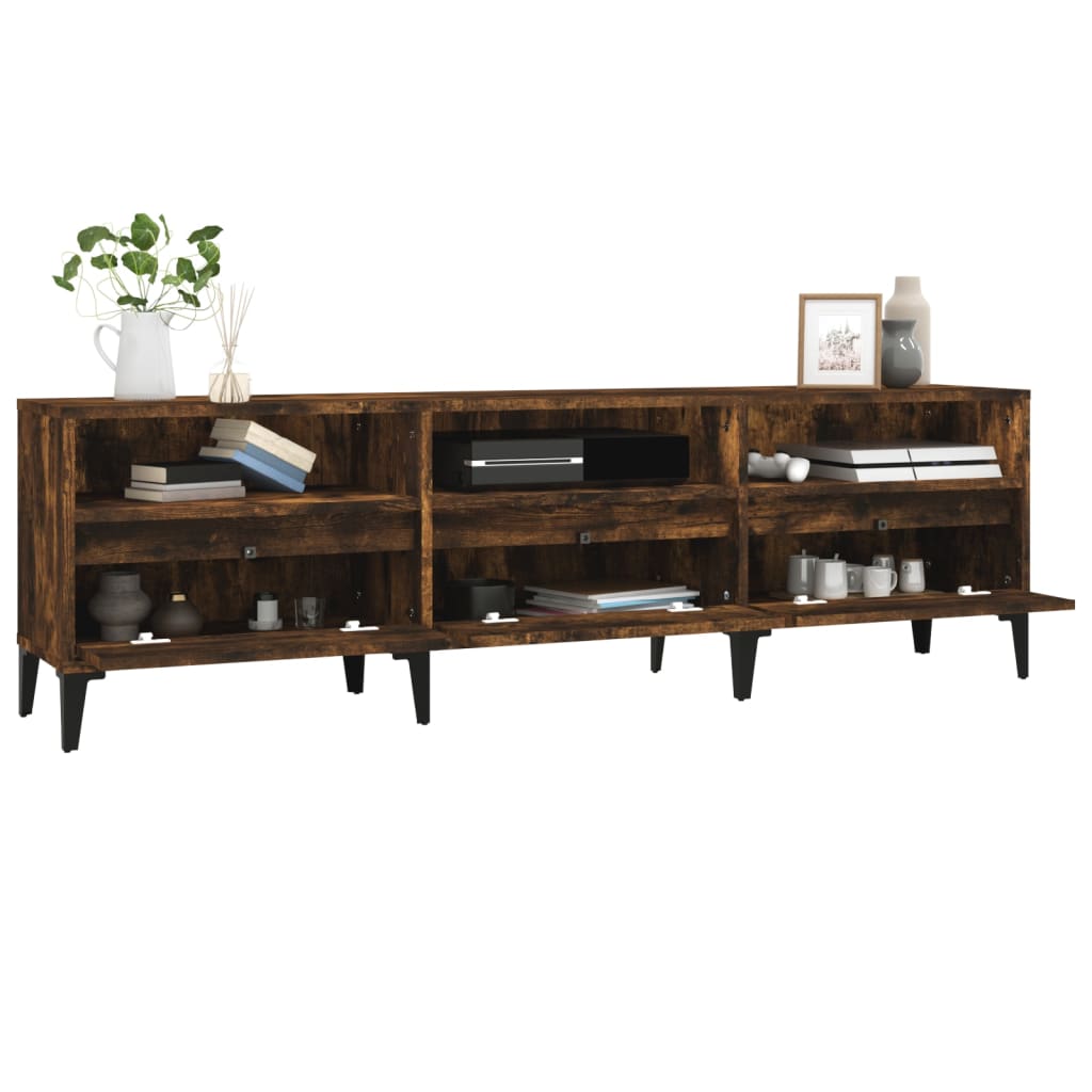 TV-Møbel Røkt Eik TV-benk 150x30x44,5 cm