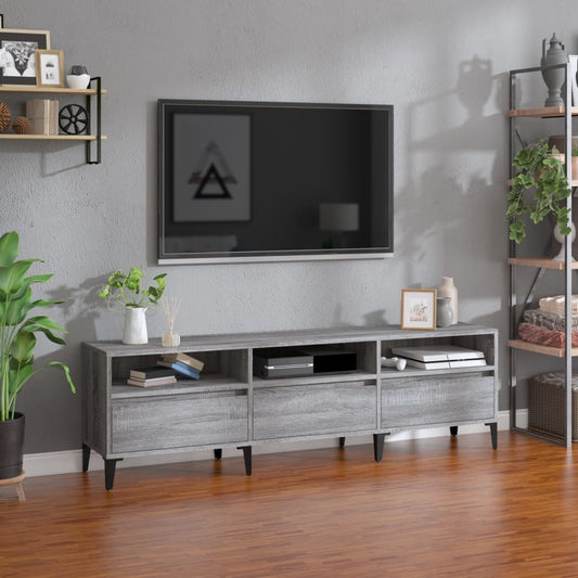 TV-Møbel Sonoma Grå TV-benk 150x30x44,5 cm