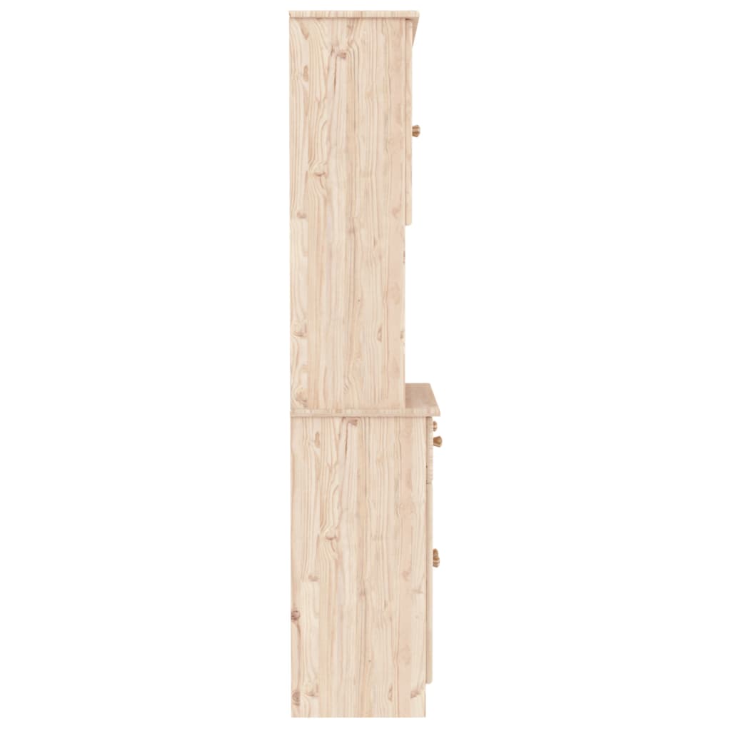 Skap heltre furu ALTA 77x35x165 cm