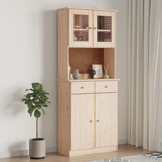 Skap heltre furu ALTA 77x35x188 cm