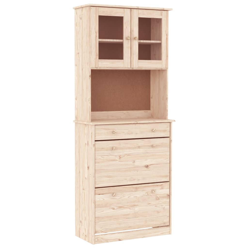 Skap heltre furu ALTA 77x35x188 cm