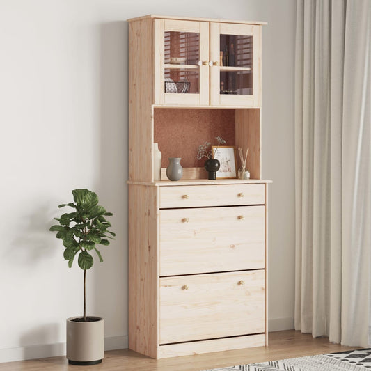 Skap heltre furu ALTA 77x35x188 cm