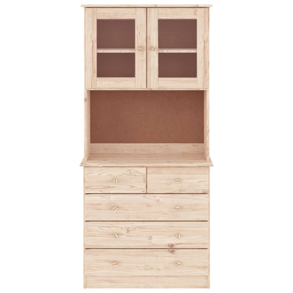 Skap Tre heltre furu ALTA 77x35x165 cm