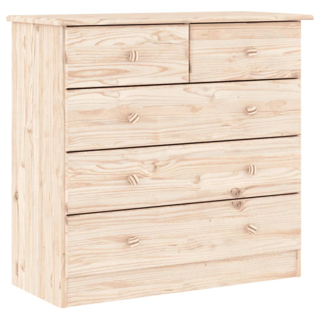 Skap heltre furu ALTA 77x35x165 cm