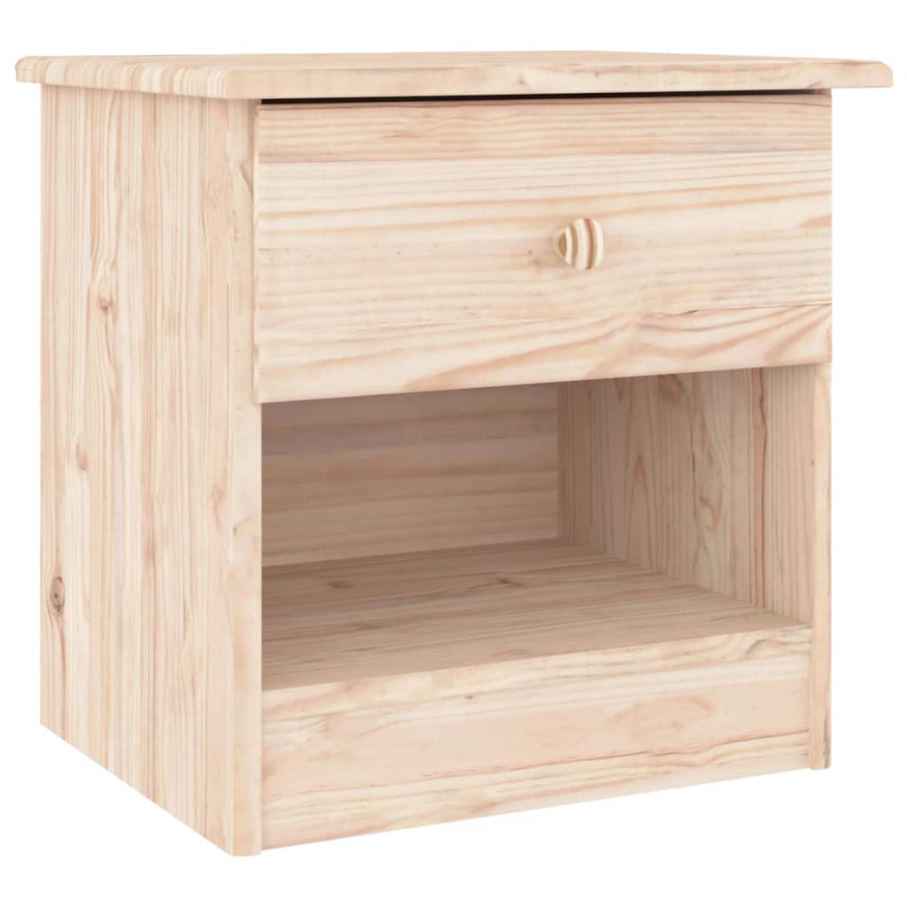 Nattbord Sengbord Tre heltre furu ALTA 41x35x41 cm