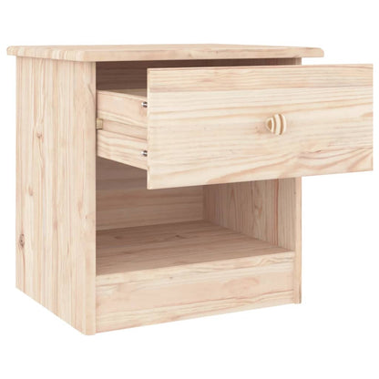 Nattbord Sengbord Tre heltre furu ALTA 41x35x41 cm
