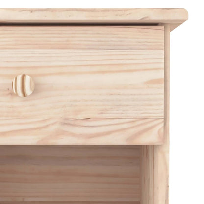 Nattbord Sengbord Tre heltre furu ALTA 41x35x41 cm