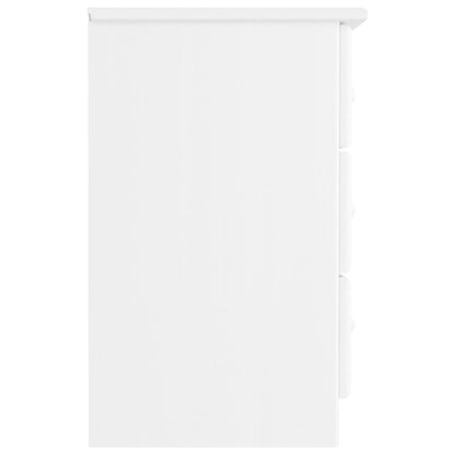 Nattbord Sengbord Hvit heltre furu ALTA 41x35x55,5 cm