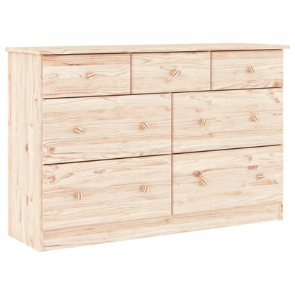 Kommode Tre heltre furu ALTA 112x35x73 cm