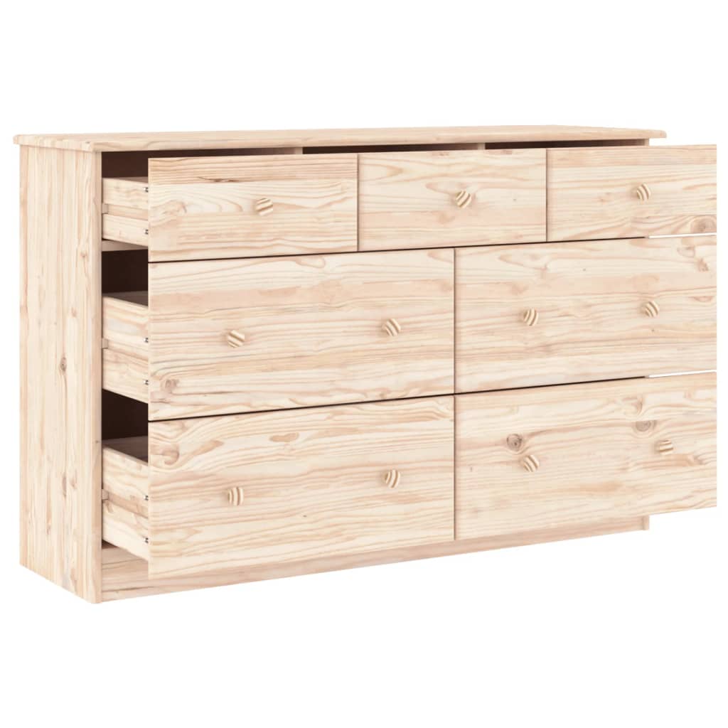 Kommode Tre heltre furu ALTA 112x35x73 cm