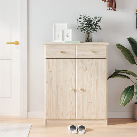 Skoskap Skohylle Skobenk Tre ALTA 77x35x96 cm heltre furu