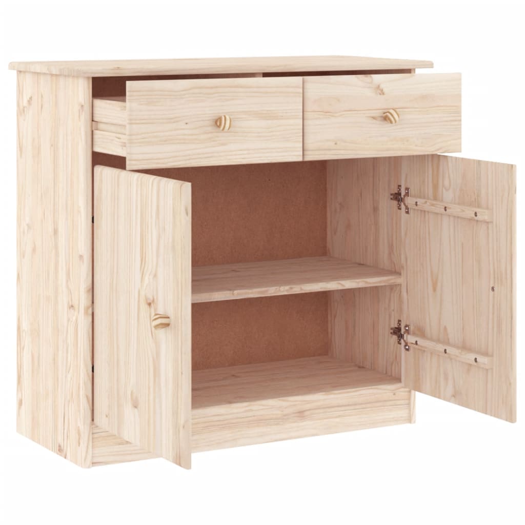Skjenk Tre heltre furu ALTA 77x35x73 cm