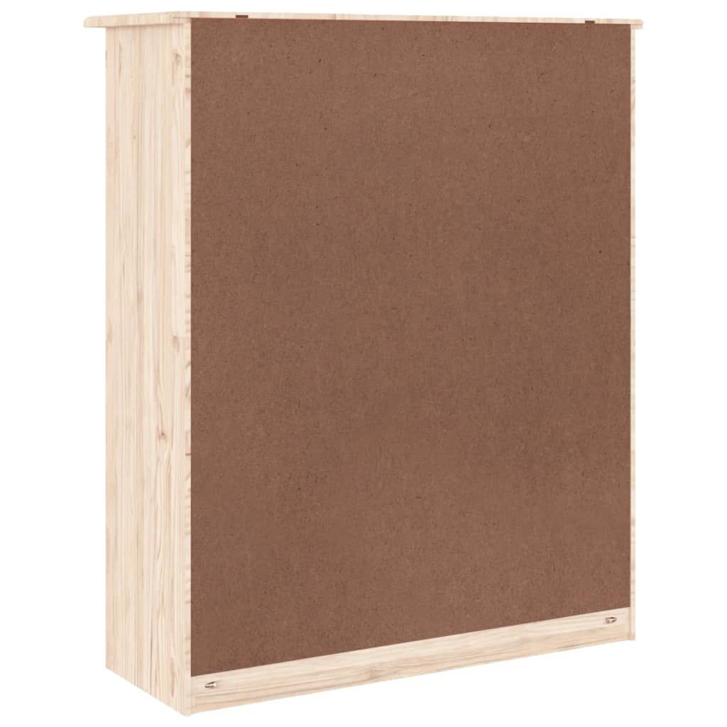 Kommode Tre heltre furu Topp ALTA 77x30x92 cm
