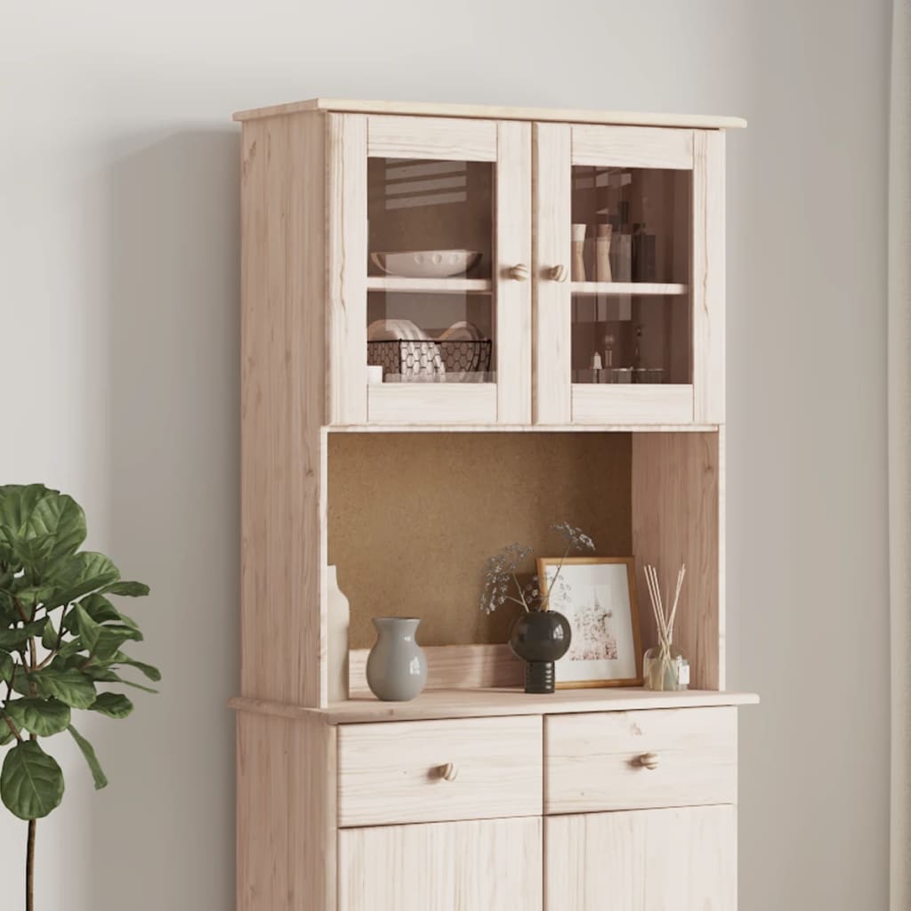 Kommode Tre heltre furu Topp ALTA 77x30x92 cm