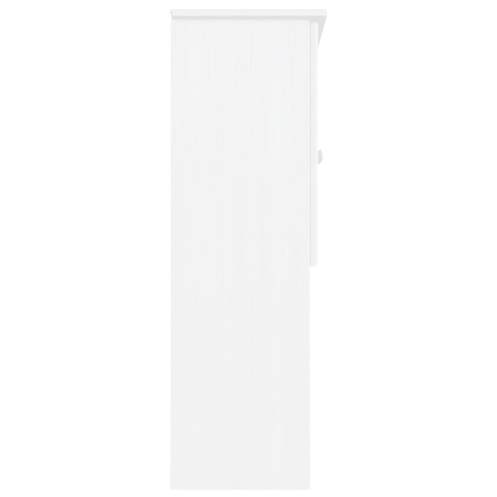 Kommode Hvit Topp ALTA 77x30x92 cm heltre furu