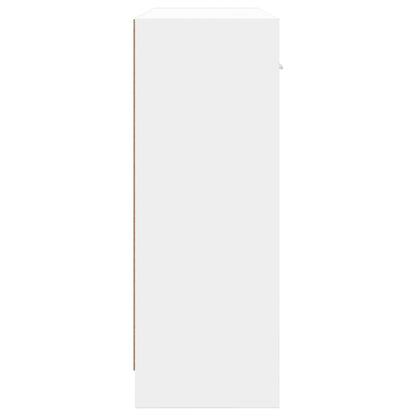 Skjenk Hvit 91x28x75 cm