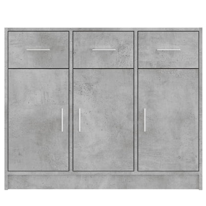Skjenk Betonggrå 91x28x75 cm