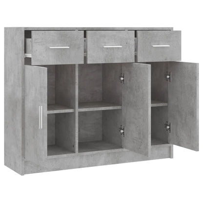 Skjenk Betonggrå 91x28x75 cm