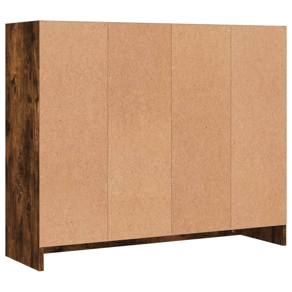 Skjenk Røkt Eik 91x28x75 cm
