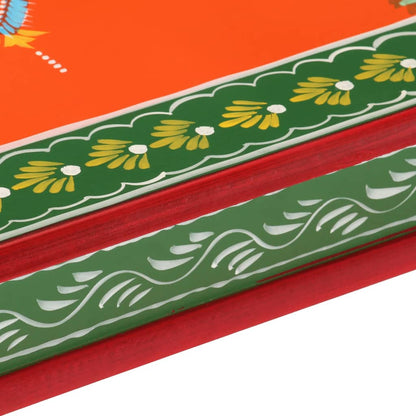 Salongbord Sofabord Tre grønn håndmalt heltre mango