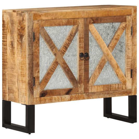 Skjenk Tre 80x30x71 cm grov heltre mango