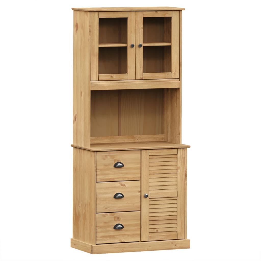Skap Tre VIGO 78x40x175 cm heltre furu