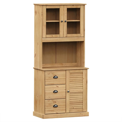 Skap Tre VIGO 78x40x175 cm heltre furu