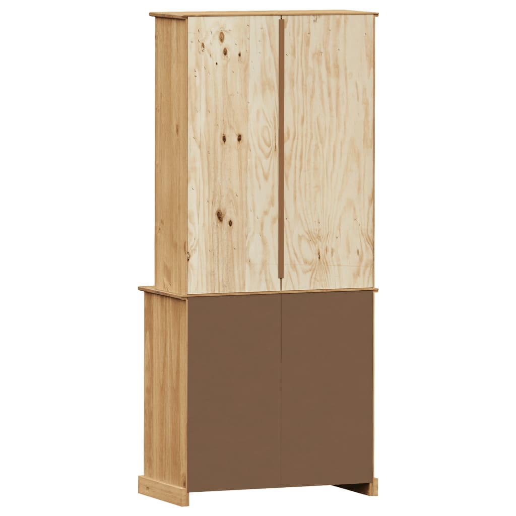 Skap Tre VIGO 78x40x175 cm heltre furu