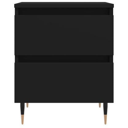 Nattbord Sengbord Svart 40x35x50 cm