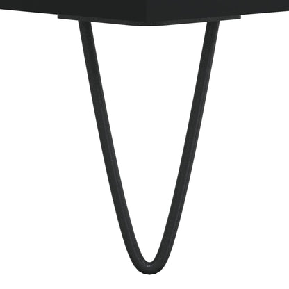 Nattbord Sengbord Svart 40x35x50 cm